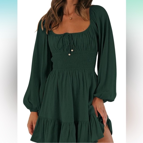 Dresses & Skirts - Elegant Green Women's Dress